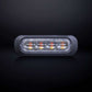 Dark Knight - Feu Flash LED Ambre 4 LED Lentille Claire