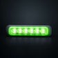 DARK KNIGHT Feu de signalisation directionnel – LED vert (6 LED, 21 flashs)