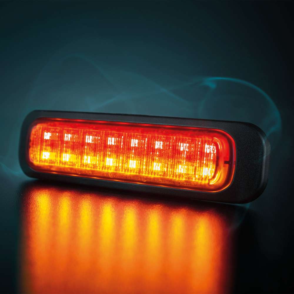 Dark Knight - Feu Arrière 3 Fonctions LED 129mm Fumé