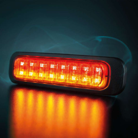 Feu Arrière LED Dark Knight 129mm 3 Fonctions – Design Fumé Premium et Performance Professionnelle