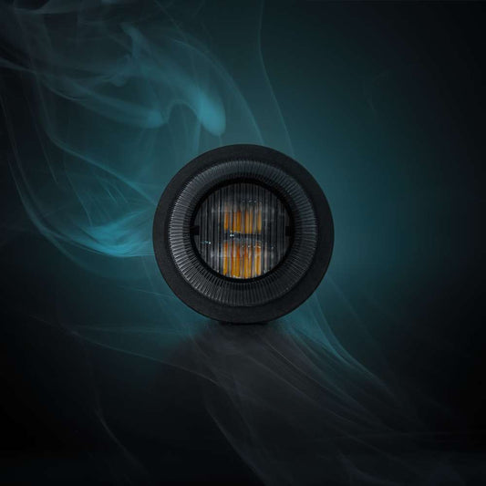 Dark Knight Gloria Mini LED Strobe Light – Smoke Lens Flush Mount Emergency Warning Light