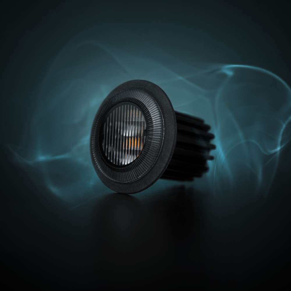 Dark Knight Gloria - Mini Feu Flash LED Lentille Fumée