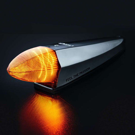 IZE LED Silver Arrow Torpedo Light – Feu LED Chrome Classique IP69K Haute Performance