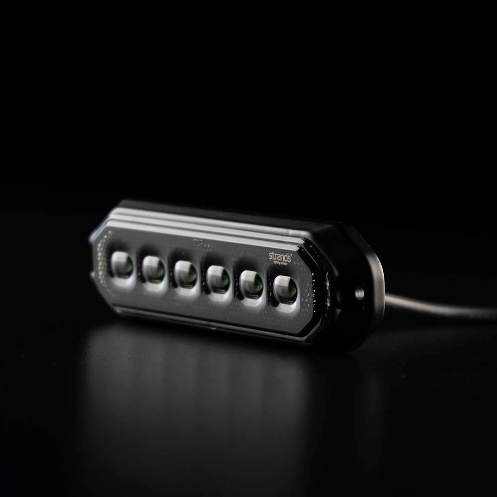 Gyrophare LED 6 Modules Dark Knight Duo – 20 Modes