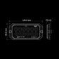 DARK KNIGHT DUO Stroboscope 12 LED – 20 Modes Flash IP67/IP69K