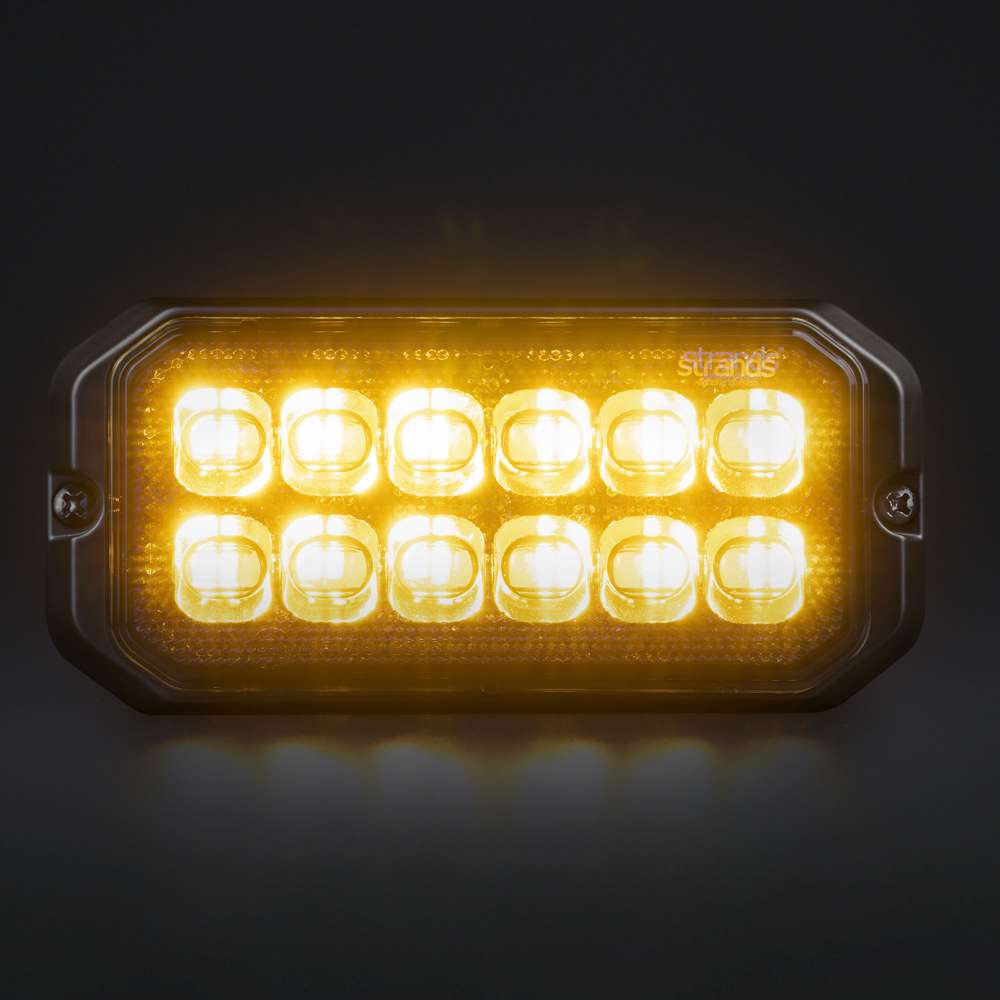 DARK KNIGHT DUO Stroboscope 12 LED – 20 Modes Flash IP67/IP69K