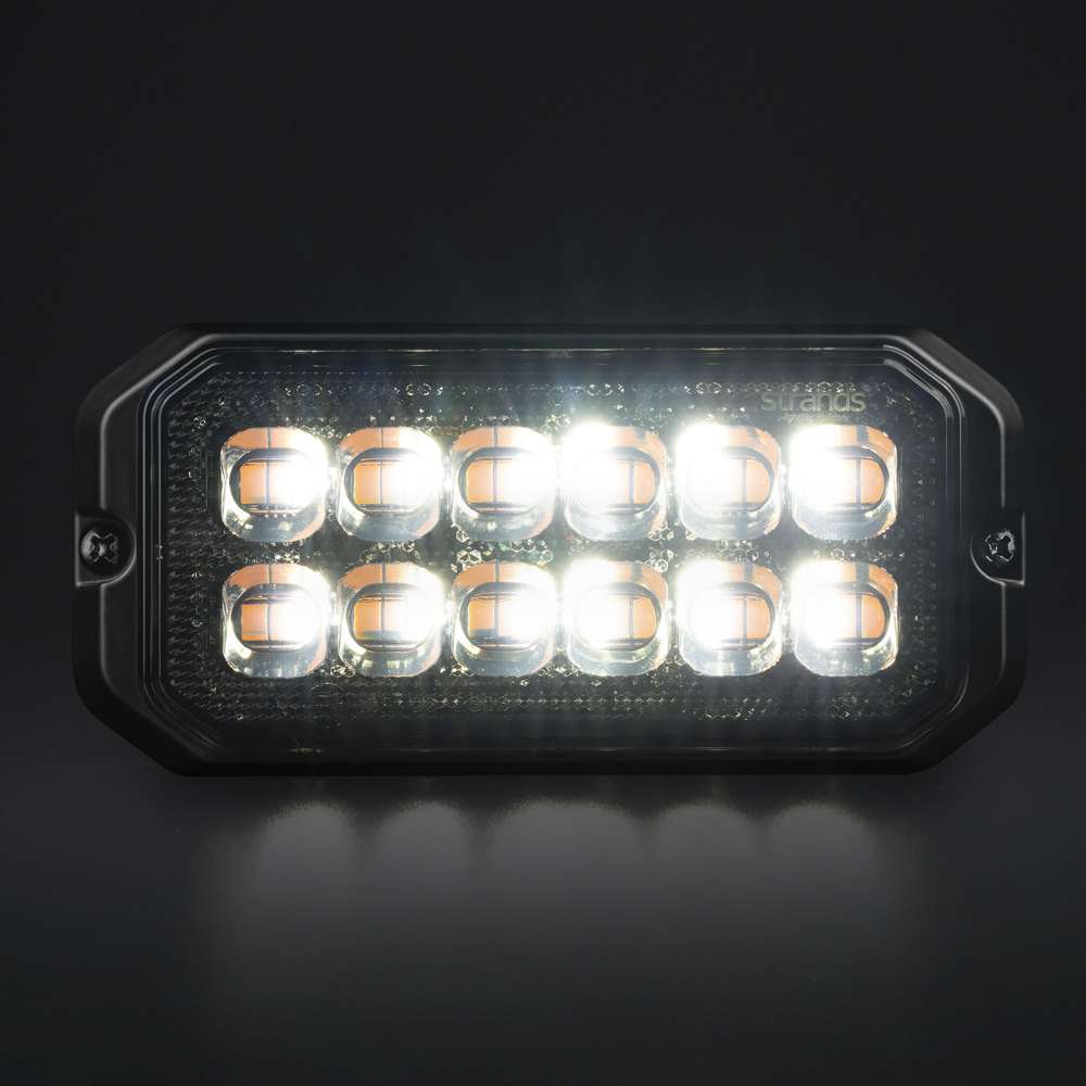 DARK KNIGHT DUO Stroboscope 12 LED – 20 Modes Flash IP67/IP69K
