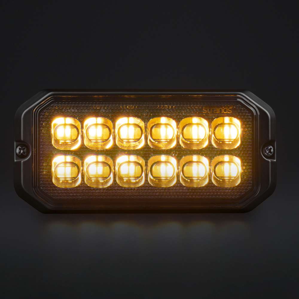 DARK KNIGHT DUO Stroboscope 12 LED – 20 Modes Flash IP67/IP69K