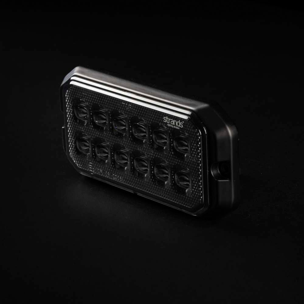 DARK KNIGHT DUO Stroboscope 12 LED – 20 Modes Flash IP67/IP69K