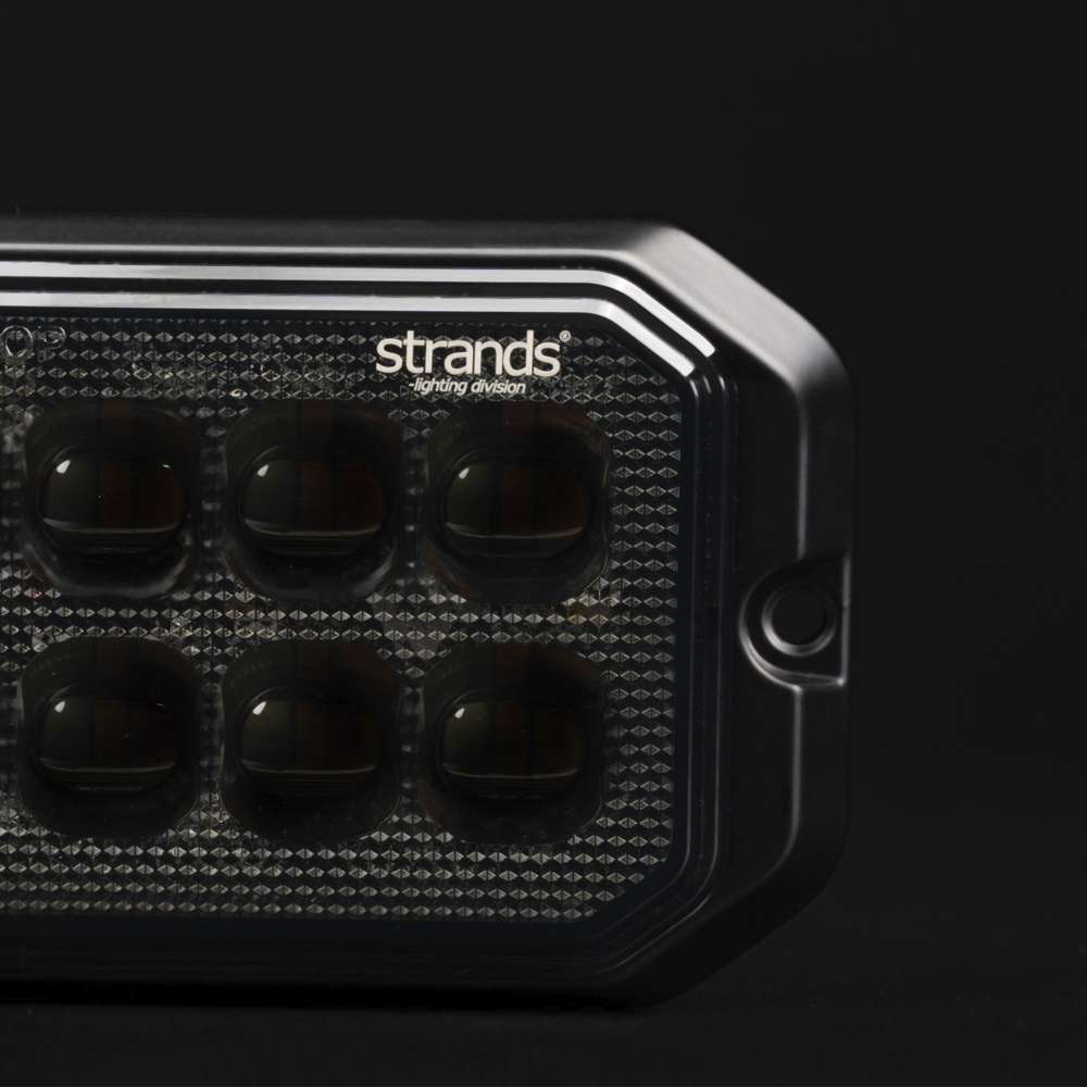 DARK KNIGHT DUO Stroboscope 12 LED – 20 Modes Flash IP67/IP69K