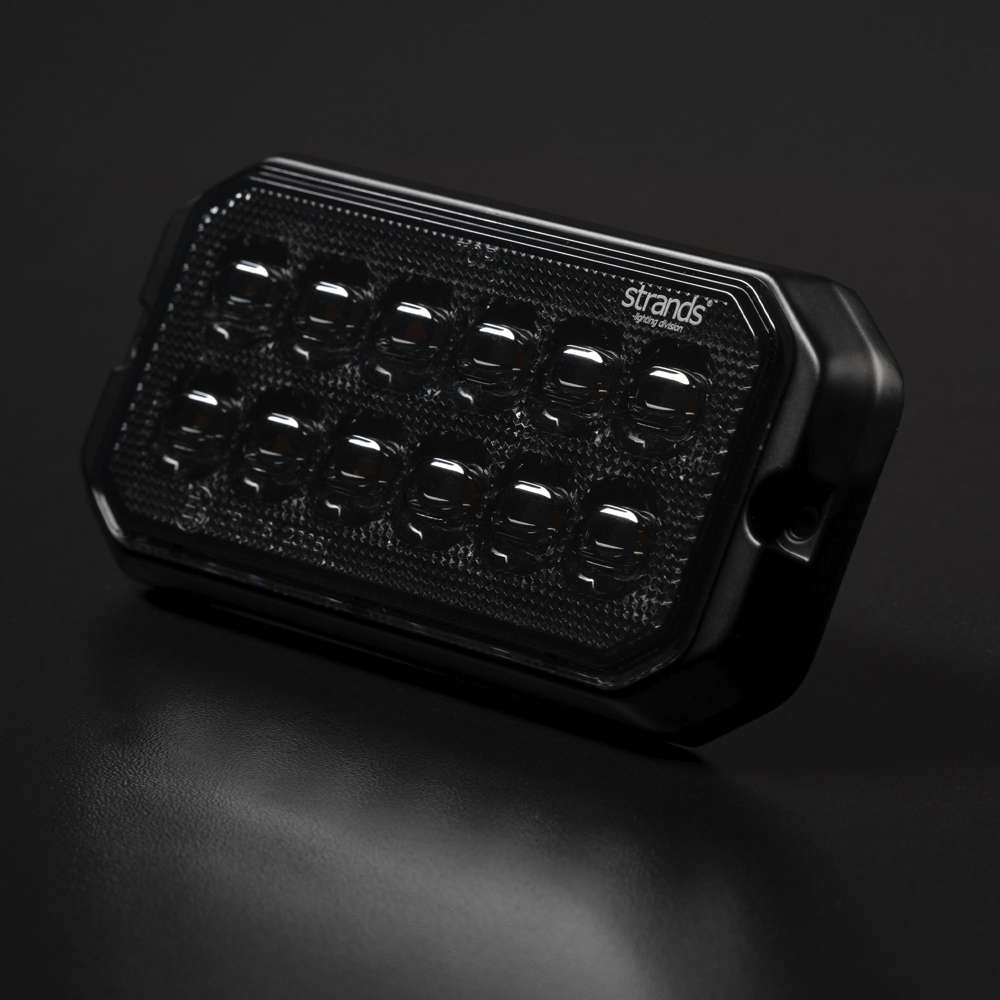 DARK KNIGHT DUO Stroboscope 12 LED – 20 Modes Flash IP67/IP69K
