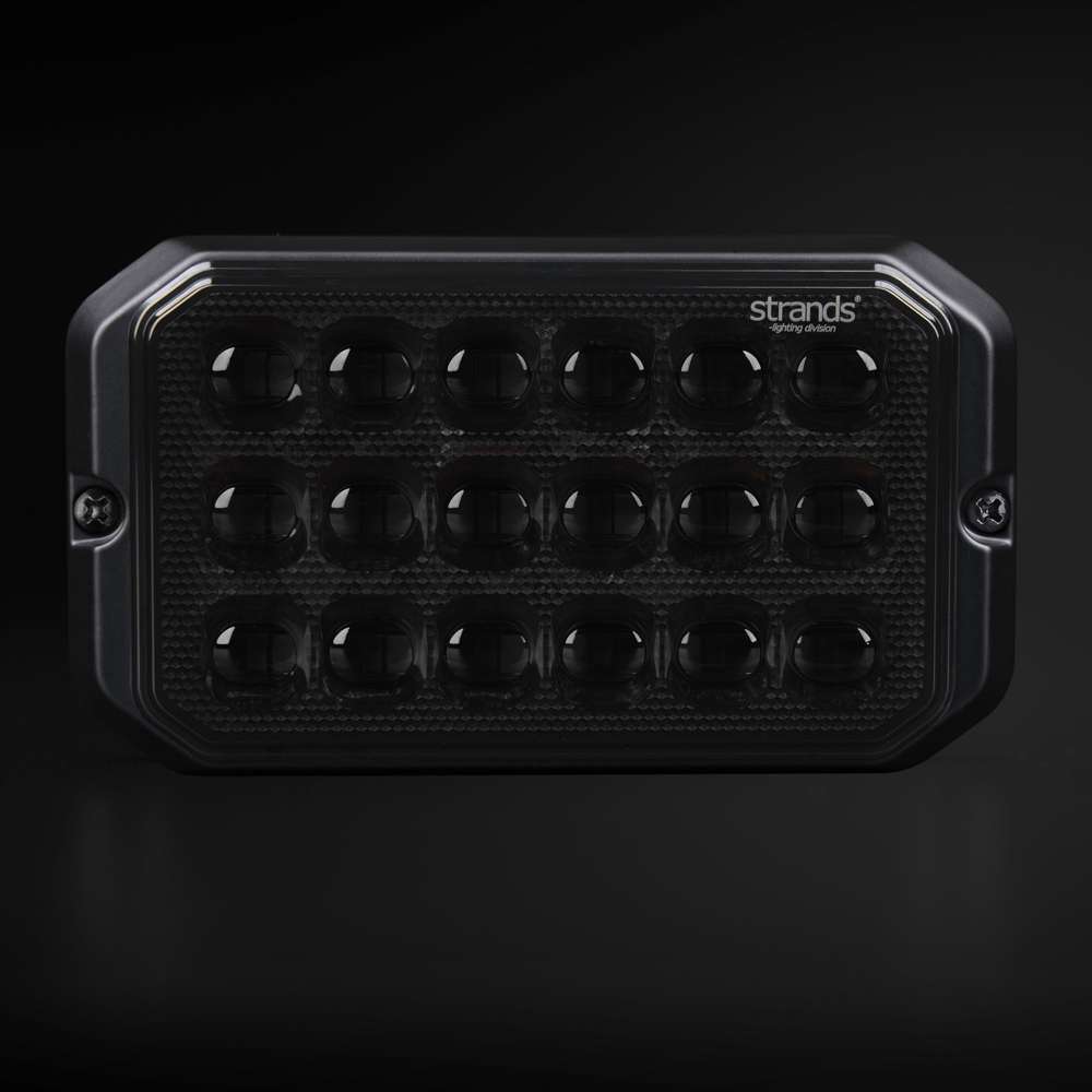DARK KNIGHT DUO Stroboscope 18 LED – 20 Modes Flash IP67/IP69K