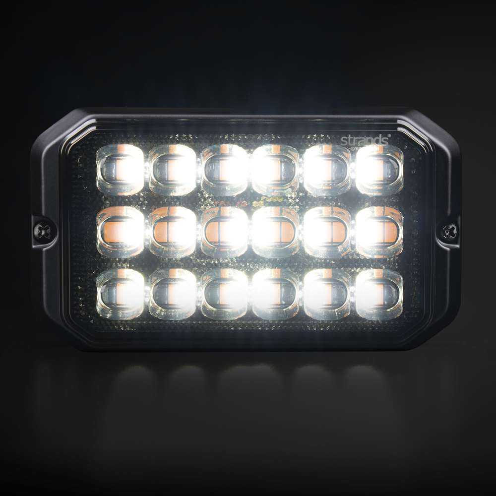 DARK KNIGHT DUO Stroboscope 18 LED – 20 Modes Flash IP67/IP69K