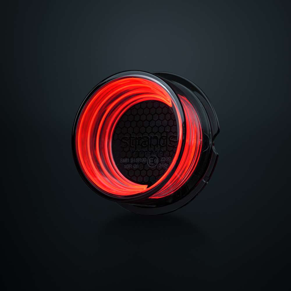Feu Position FOR9T Geo Rouge | LED IP67 Garantie 3 Ans