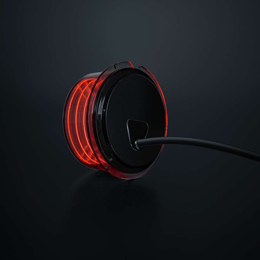 Feu Position FOR9T Geo Rouge | LED IP67 Garantie 3 Ans