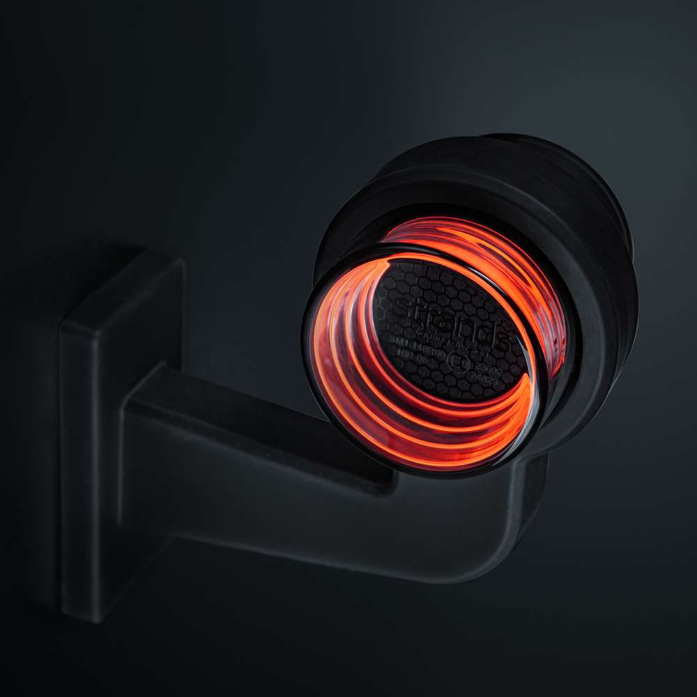 Feu Position FOR9T Geo Rouge | LED IP67 Garantie 3 Ans