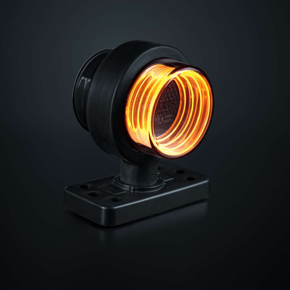 FOR9T Geo Side Marker Ambre – LED Style Viking Homologué R148