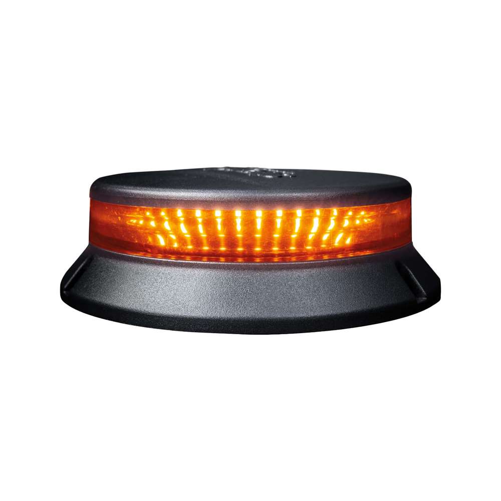 CRUISE LIGHT Gyrophare LED Lentille Ambre – Montage Surface