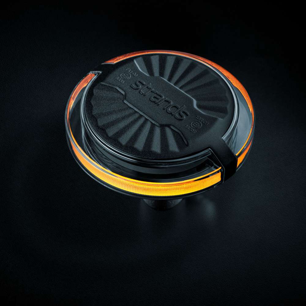 Gyrophare LED Firefly Summer Glow 110 mm – montage DIN, 3 modes