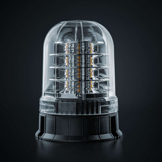 STRANDS XL Big Energy Transparent LED Beacon – Gyrophare LED Haute Visibilité Professionnelle