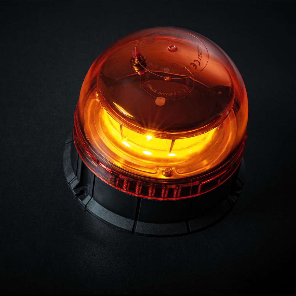 Gyrophare LED Orange Big Energy Montage Surface