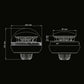 Gyrophare LED Orange Big Energy Fixation Tube