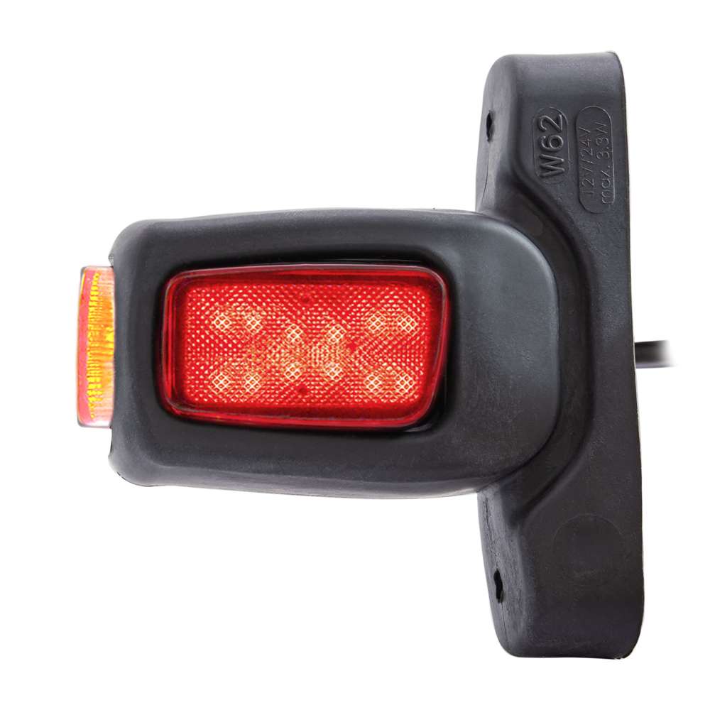 Support Caoutchouc Compact Freedom Droit – Feu LED Personnalisable