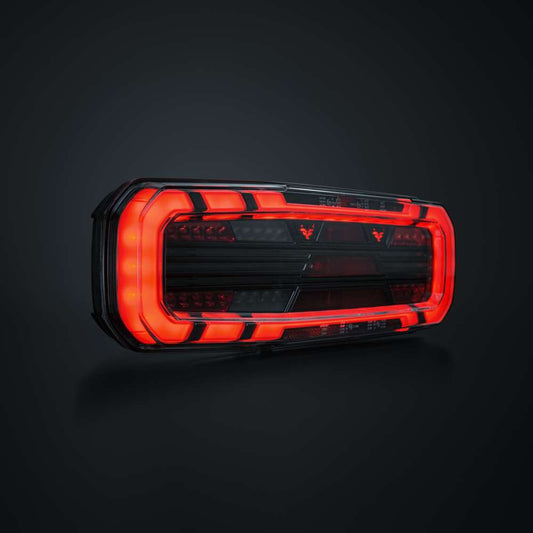 FREEDOM Dark 5-Function Left Rear Light for Trailer – Premium LED Safety &amp; Design