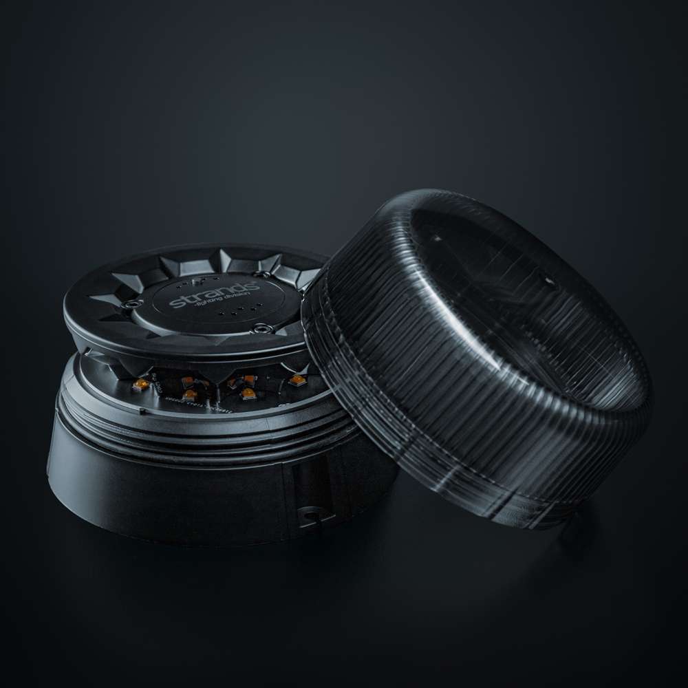 Gyrophare LED BLACK RAVEN Pharos Ambre Homologué