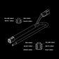 STRANDS PRO DT-6 to DT-4 Connector Cable – Premium 12-80V LED Lighting Adapter