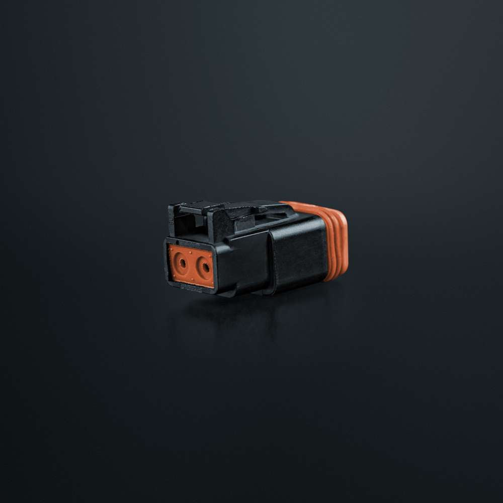Strands Pro DT-2 Plug Connectors (Pack of 5) – Professional 2-Pin Deutsch Connectors for LED Lighting Systems