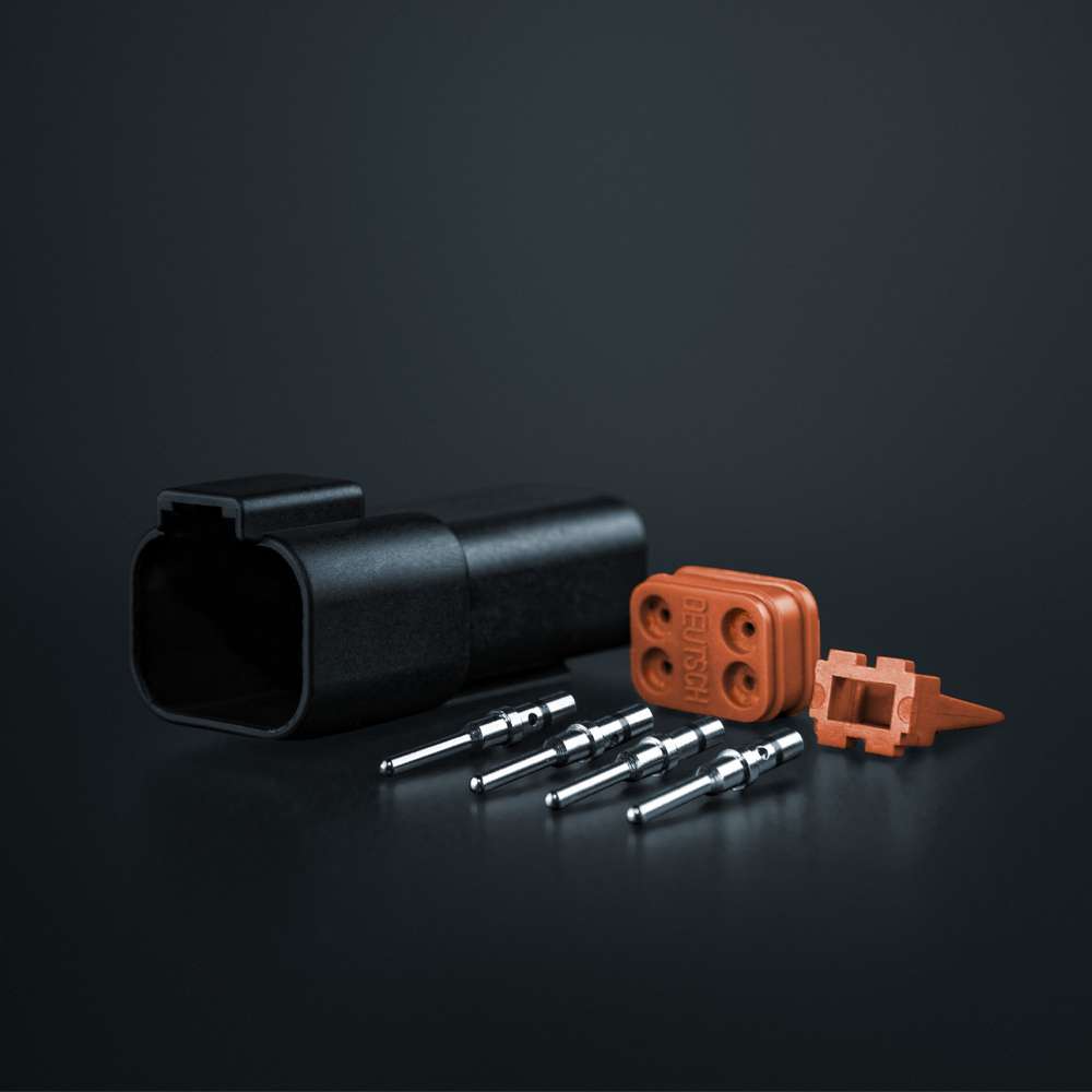 STRANDS PRO DT-4 Pin Connector Kit (5 pcs) – Reliable 13A Waterproof Electrical Connections