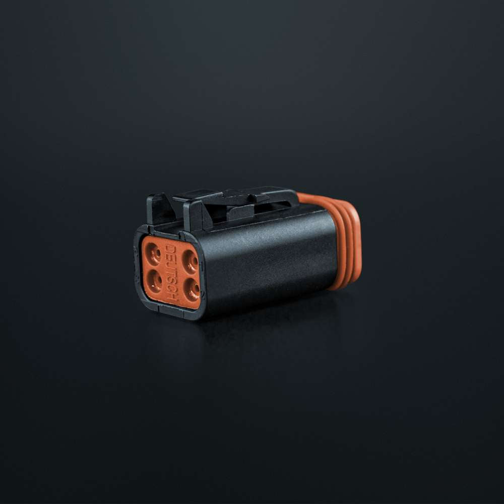 Strands Pro DT-4 Plug Connectors (Pack of 5) – Professional 4-Pin Deutsch Connectors for LED Lighting Systems