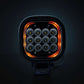 President 2.0 24W LED Work Light with Amber Position Light – 3210 Lumens – IP6K9K Waterproof – ADR Approved Premium Work Lamp