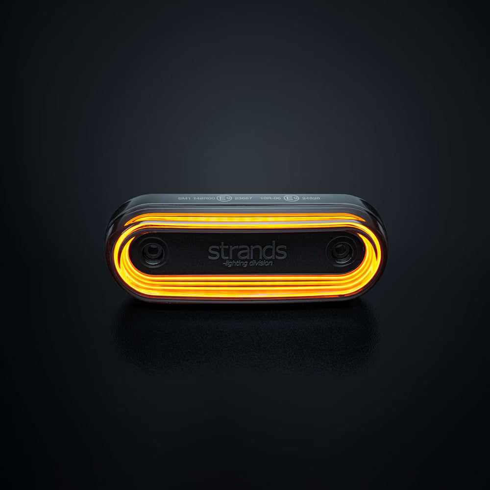 Feu Latéral LED Orange FOR9T Gravity STRANDS - Ovale