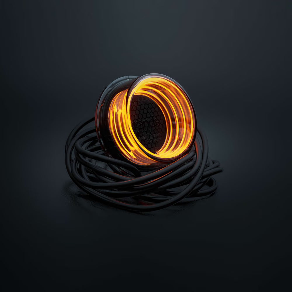 Feu Latéral LED Orange FOR9T Geo STRANDS - 70mm
