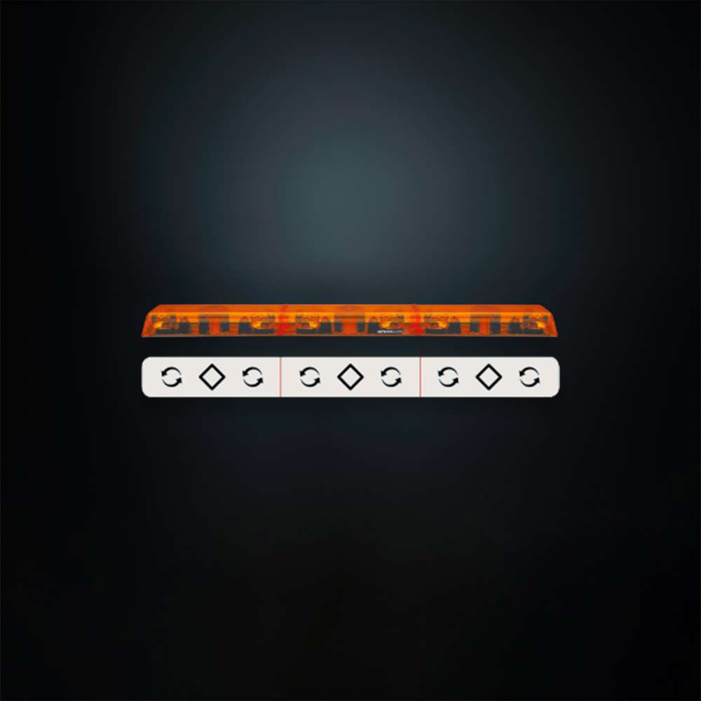 24V Roof Light Bar | ECE R65 Approved Warning Light Bar 1800mm