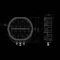 Big Energy 9" LED Driving Light – 11,900 Lumens of ECE-Approved Performance