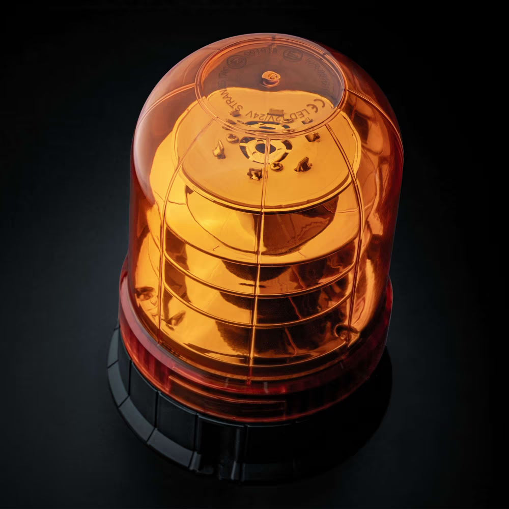 Gyrophare LED Big Energy XL - Lentille Ambre R65