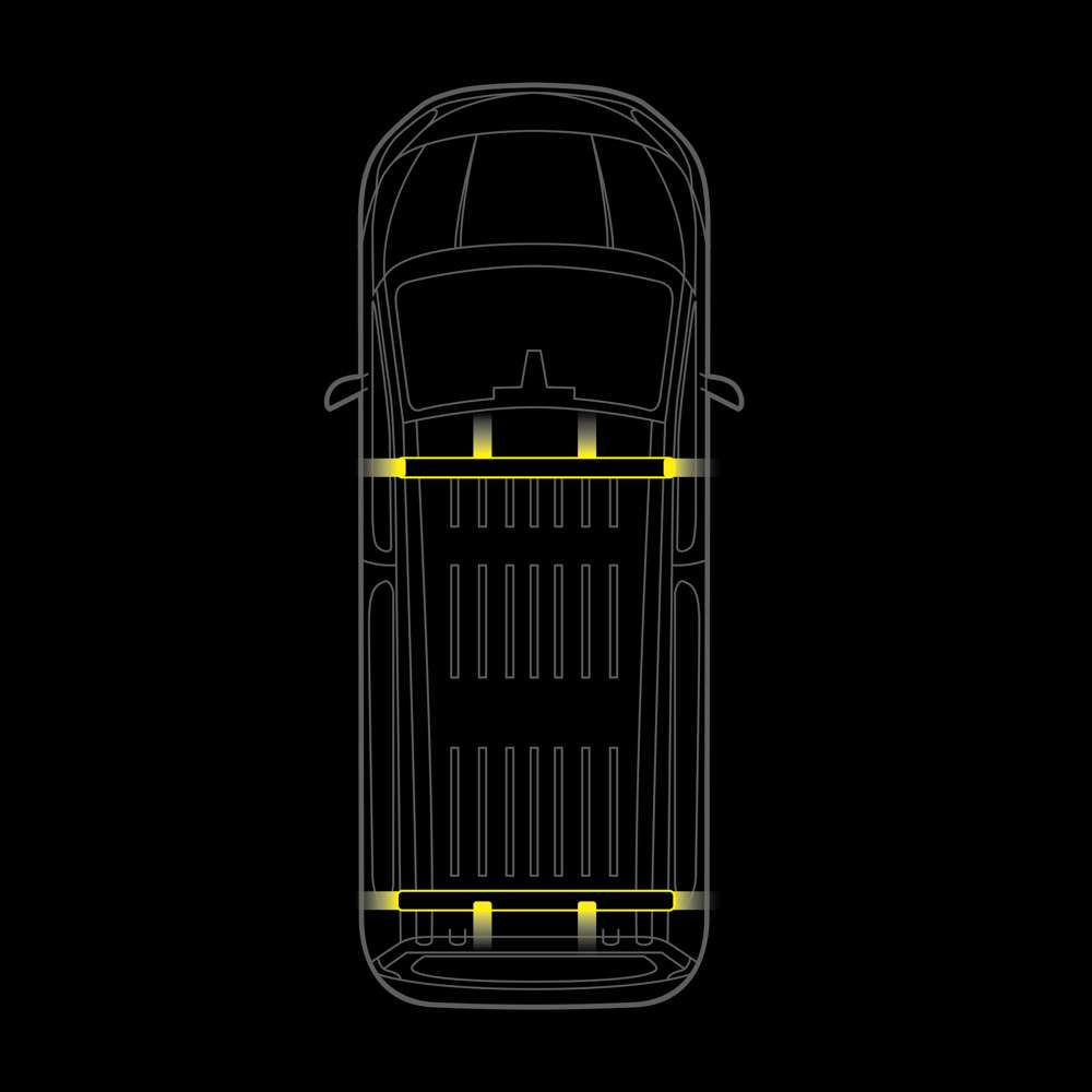 Strands Cruise Light C-Rack 115 LED Roof Rack