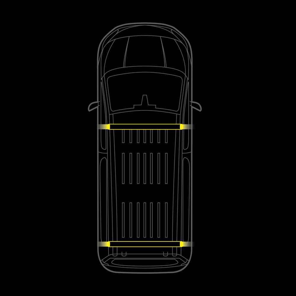 Strands Cruise Light C-Rack 130 LED Roof Rack