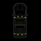 Cruise Light C-Rack Roof Rack with Integrated LED Lights for Renault Master 2010