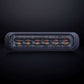 Feu LED orange 6 LED Dark Knight verre teinté homologué