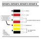 Feu Directionnel LED Ambre 4 LED