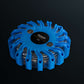 Strands Blue LED Warning Light Puck – Waterproof Magnetic Emergency Beacon