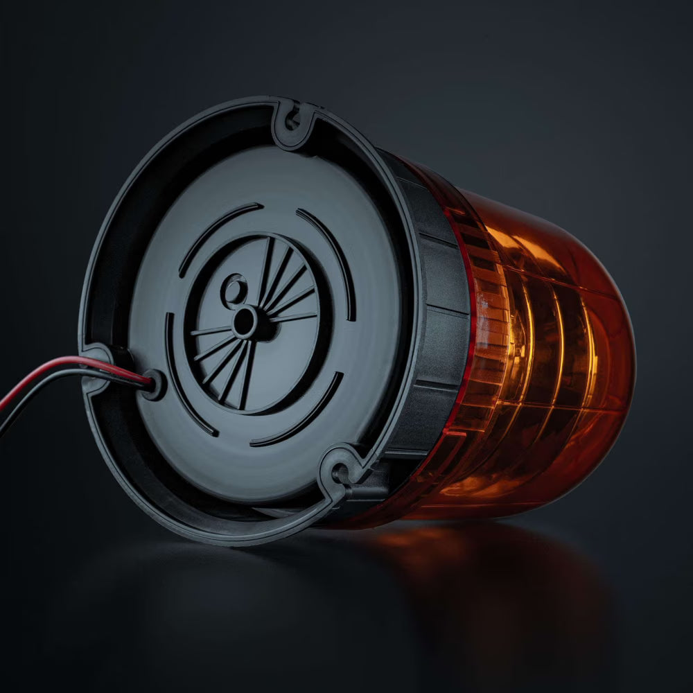 Gyrophare LED Big Energy XL - Lentille Ambre R65