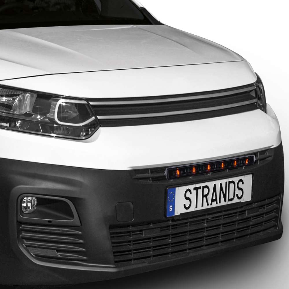 Strands Dark Knight NUUK 20" LED Light Bar Kit for Citroën Berlingo – 452m Night Visibility
