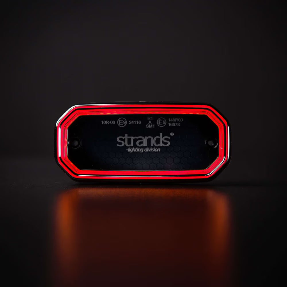 FOR9T Scale feu de position arrière rouge STRANDS LED