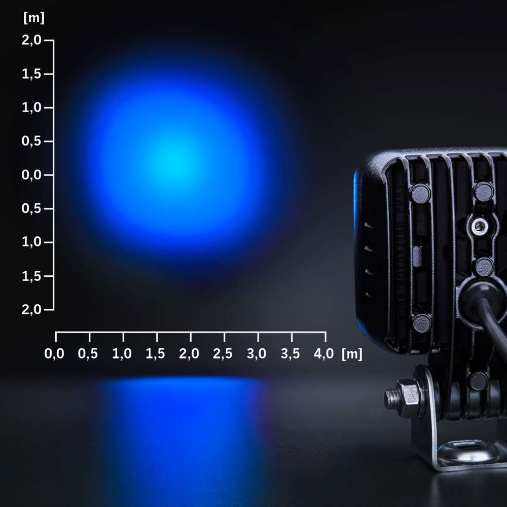 Freedom Blue Dot 14W LED Safety Light 12-70V – Advanced Blue Spot Warning System