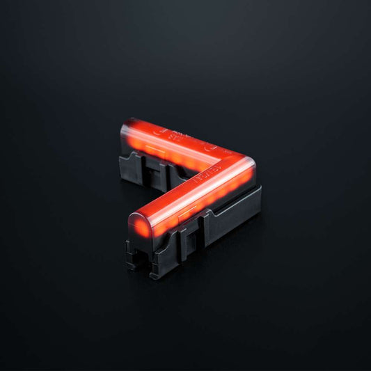 Freedom Dark Line Corner LED Rear Position Light – IP6K9K Fiber Optic Style Marker Lamp